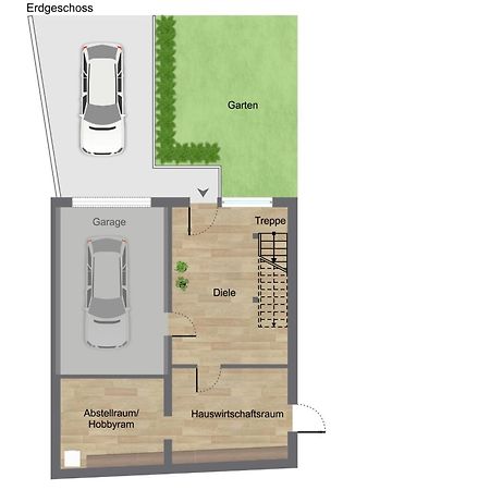 Bohnapartments - Town House Am Stadtpark - Gratis Parkplatz - Wlan Erfurt Extérieur photo