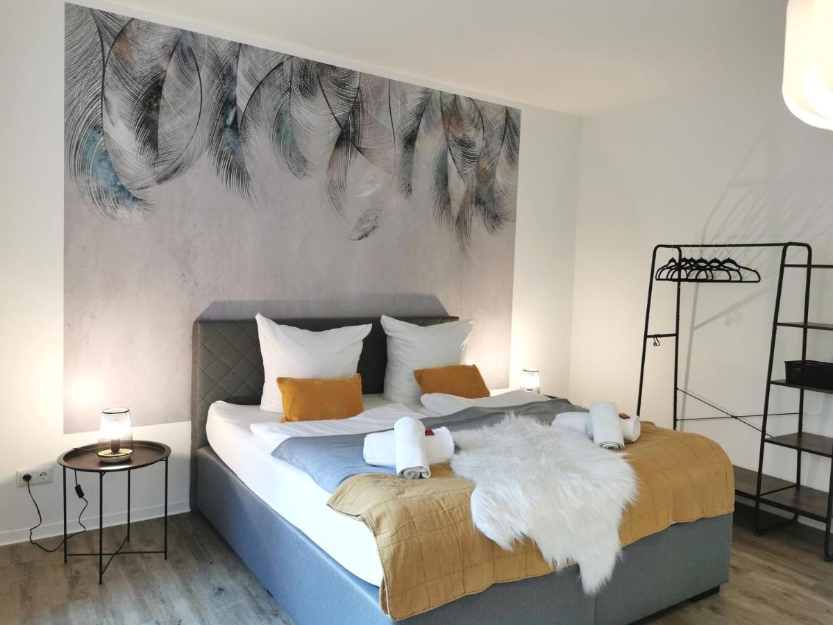 Bohnapartments - Town House Am Stadtpark - Gratis Parkplatz - Wlan Erfurt Extérieur photo