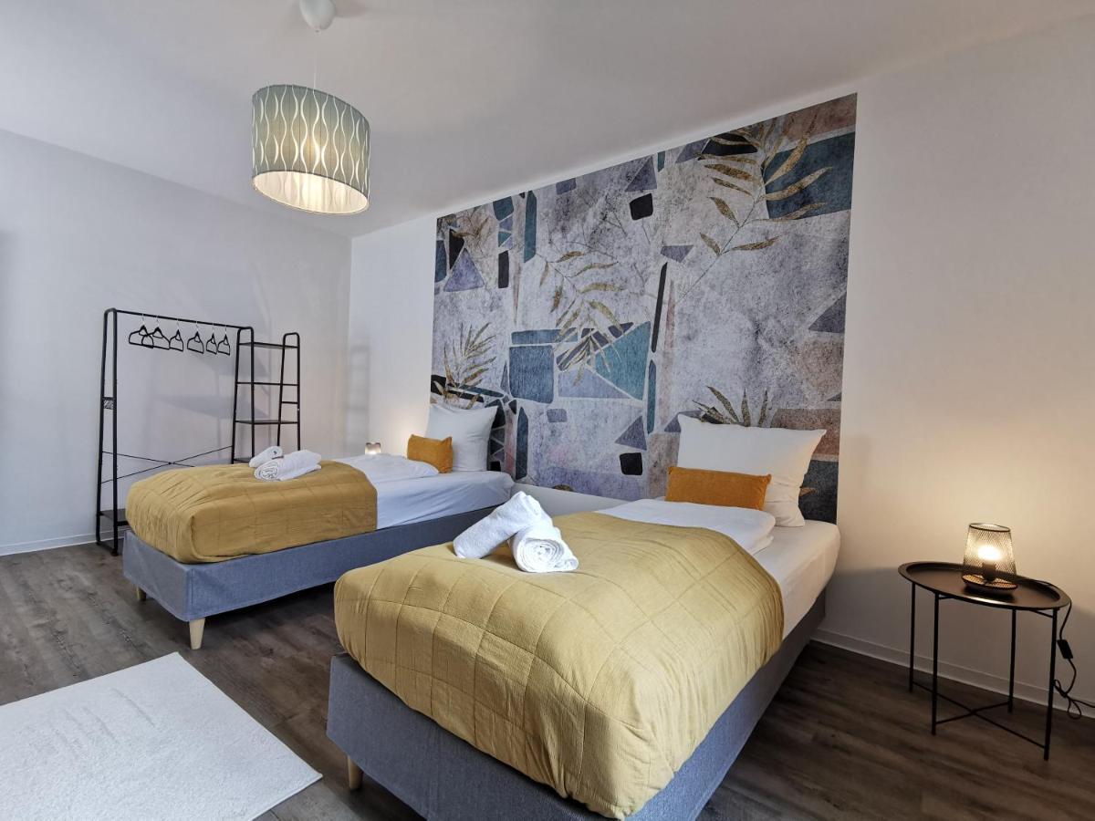 Bohnapartments - Town House Am Stadtpark - Gratis Parkplatz - Wlan Erfurt Extérieur photo
