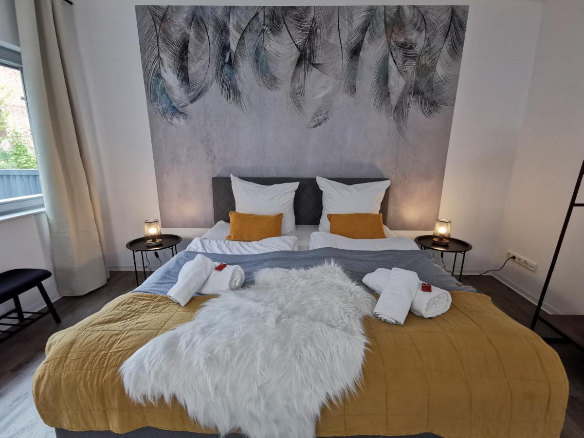 Bohnapartments - Town House Am Stadtpark - Gratis Parkplatz - Wlan Erfurt Extérieur photo