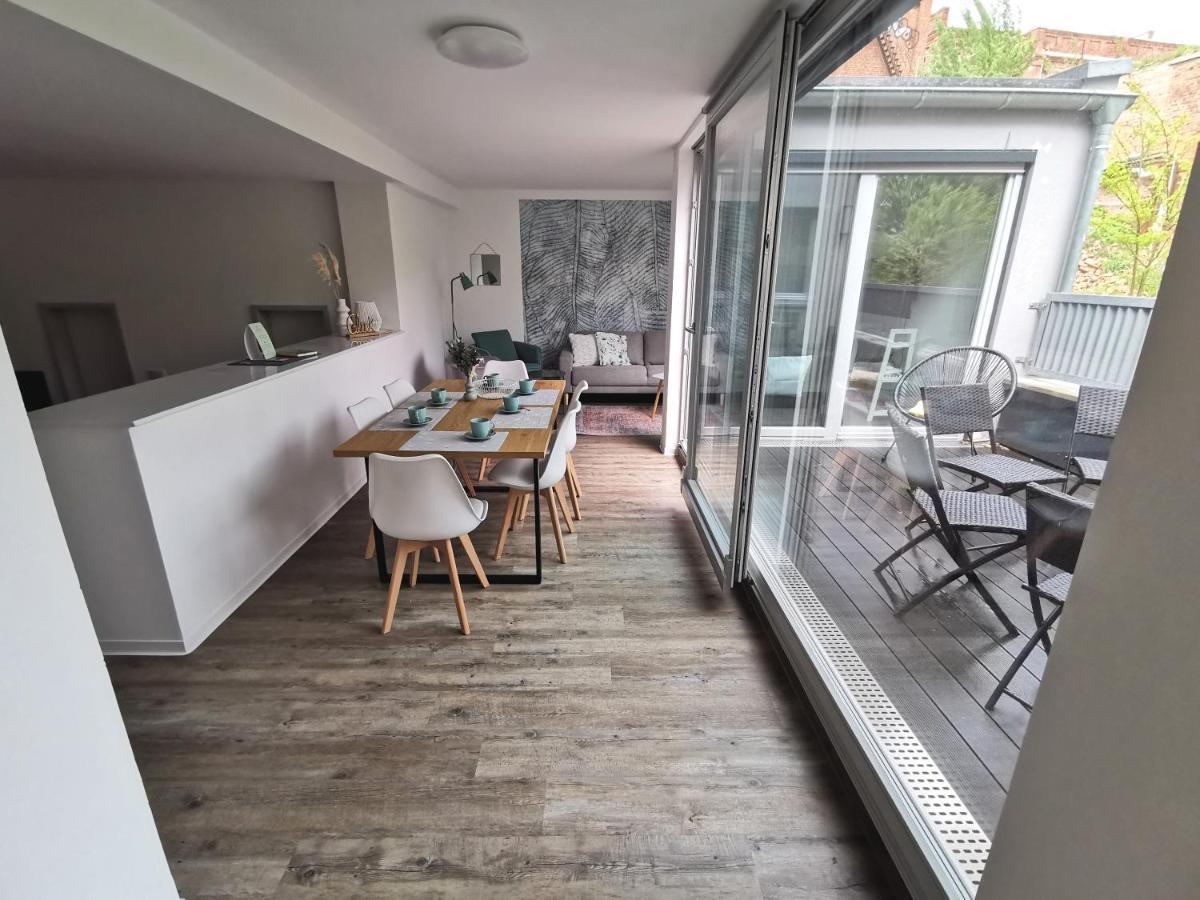 Bohnapartments - Town House Am Stadtpark - Gratis Parkplatz - Wlan Erfurt Extérieur photo